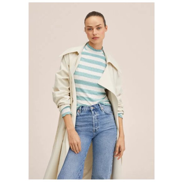 Mango Striped Jersey Long Sleeve - Picture 2 of 12